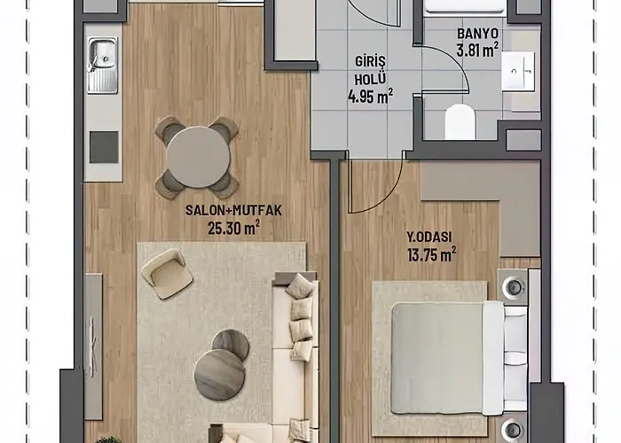 Bella Rose Suite Hotel, Alanya Aparthotel 3*